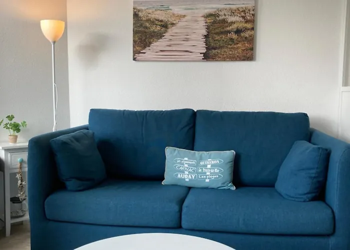Le BULOT BLEU - 2 vacanciers - 1 chambre - Terrasse - 2 vélos - Parking - Plages et Commerces à pied
